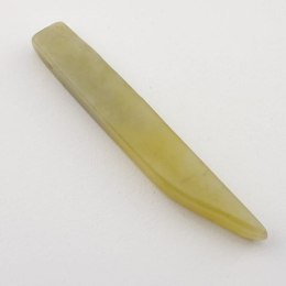Jadeit cytrynowy sopel 60x9 mm nr 36
