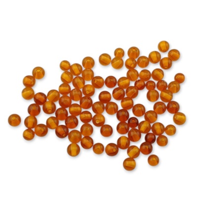 Bursztyn bałtycki kula 2,8-3,5 mm 20 szt.