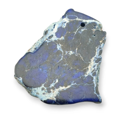 Imperial jasper slice with hole 38x34 mm no 416 Imperial jasper slice with hole 38x34 mm no 416