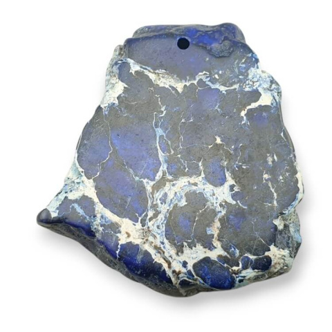 Imperial jasper slice with hole 38x34 mm no 416 Imperial jasper slice with hole 38x34 mm no 416
