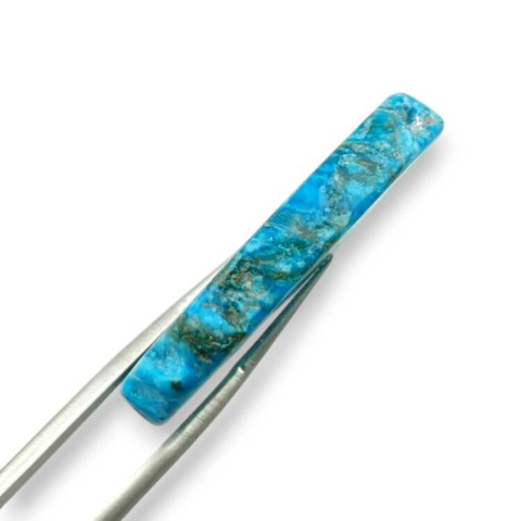 Jaspis cesarski plaster z dziurką 40x31 mm nr 189 Jaspis cesarski plaster z dziurką 40x31 mm nr 189