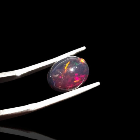 Czarny Opal Etiopski 10x8 mm nr 916 Czarny Opal Etiopski 10x8 mm nr 916