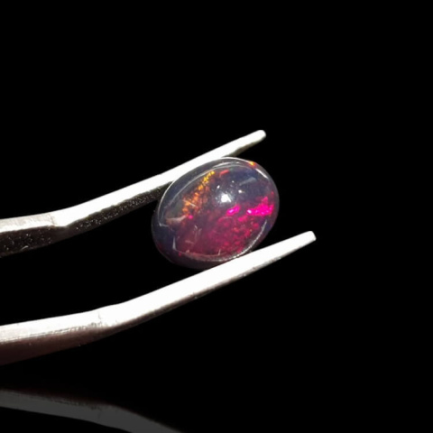 Czarny Opal Etiopski 10x8 mm nr 916 Czarny Opal Etiopski 10x8 mm nr 916
