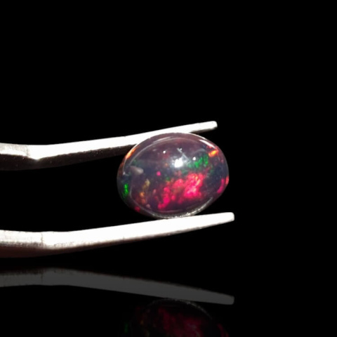 Czarny Opal Etiopski 10x8 mm nr 916 Czarny Opal Etiopski 10x8 mm nr 916