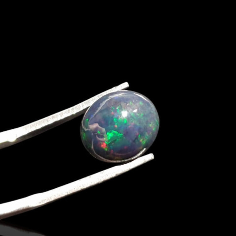 Czarny Opal Etiopski 10x9 mm nr 908 Czarny Opal Etiopski 10x9 mm nr 908