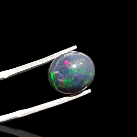 Czarny Opal Etiopski 10x9 mm nr 908 Czarny Opal Etiopski 10x9 mm nr 908