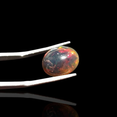 Czarny Opal Etiopski 12x10 mm nr 867 Czarny Opal Etiopski 12x10 mm nr 867