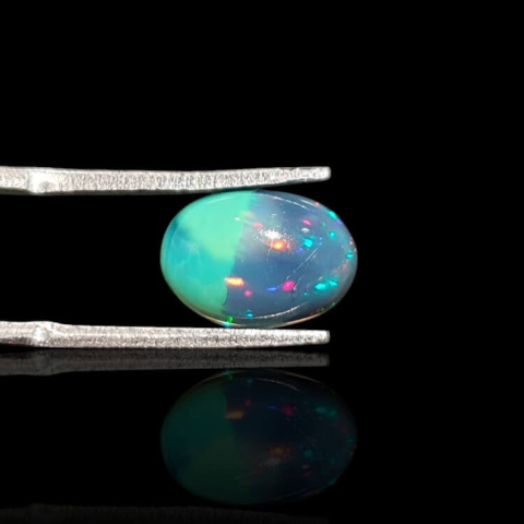 Czarny Opal Etiopski 12x8 mm nr 885 Czarny Opal Etiopski 12x8 mm nr 885