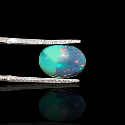 Czarny Opal Etiopski 12x8 mm nr 885 Czarny Opal Etiopski 12x8 mm nr 885