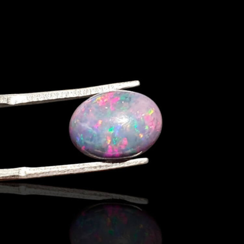 Czarny Opal Etiopski 12x9 mm nr 874 Czarny Opal Etiopski 12x9 mm nr 874