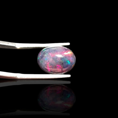 Czarny Opal Etiopski 12x9 mm nr 876 Czarny Opal Etiopski 12x9 mm nr 876