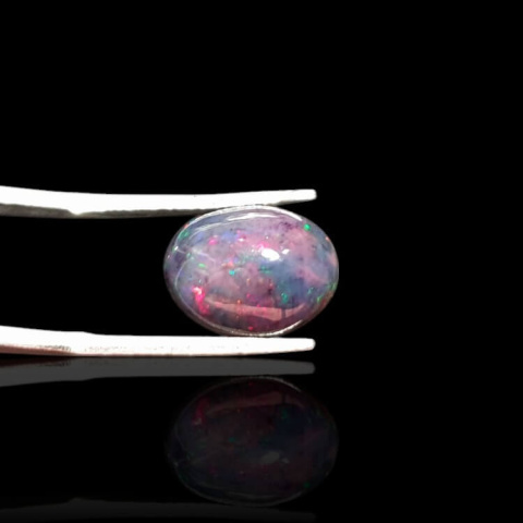 Czarny Opal Etiopski 12x9 mm nr 876 Czarny Opal Etiopski 12x9 mm nr 876