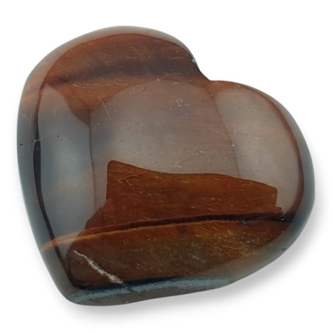 Tygrysie oko czerwone kaboszon serce 26x22 mm nr G28 Tygrysie oko czerwone kaboszon serce 26x22 mm nr G28