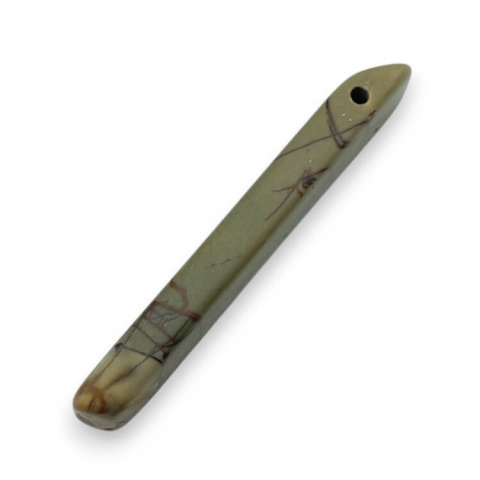 Jaspis Picasso sopel 44x9 mm nr 131 Jaspis Picasso sopel 44x9 mm nr 131