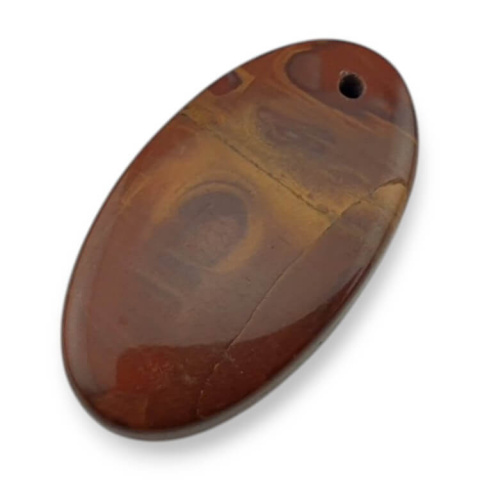 Jaspis noreena kaboszon z dziurką 25x14 mm nr G56 Jaspis noreena kaboszon z dziurką 25x14 mm nr G56