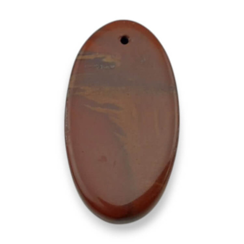 Jaspis noreena kaboszon z dziurką 25x14 mm nr G56 Jaspis noreena kaboszon z dziurką 25x14 mm nr G56