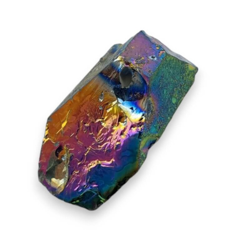 Kwarc tytanowy sopel 24x13 mm nr 465 Kwarc tytanowy sopel 24x13 mm nr 465