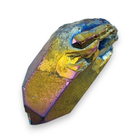 Kwarc tytanowy sopel 25x11 mm nr 475 Kwarc tytanowy sopel 25x11 mm nr 475