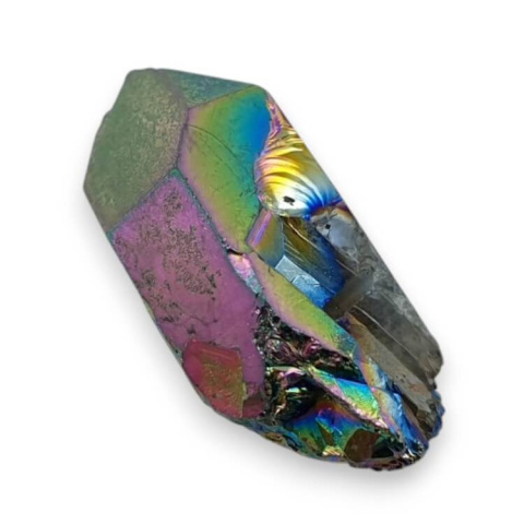 Kwarc tytanowy sopel 25x11 mm nr 475 Kwarc tytanowy sopel 25x11 mm nr 475