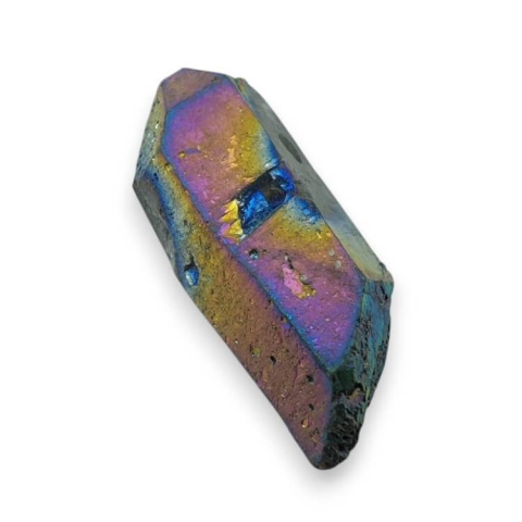 Kwarc tytanowy sopel 26x10 mm nr 477 Kwarc tytanowy sopel 26x10 mm nr 477