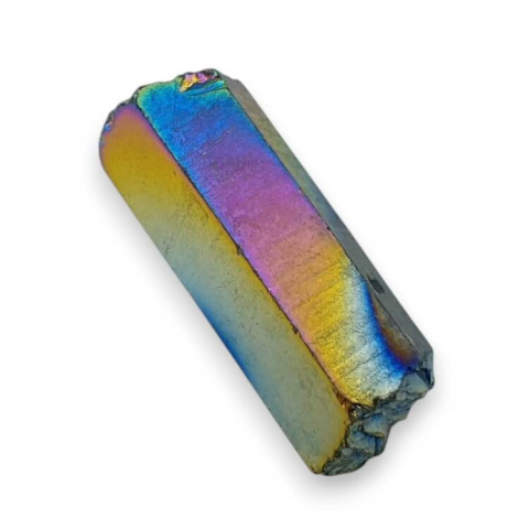 Kwarc tytanowy sopel 27x10 mm nr 471 Kwarc tytanowy sopel 27x10 mm nr 471