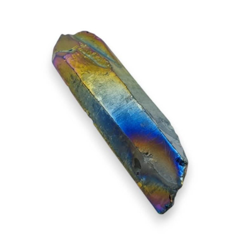 Kwarc tytanowy sopel 42x13 mm nr 462 Kwarc tytanowy sopel 42x13 mm nr 462