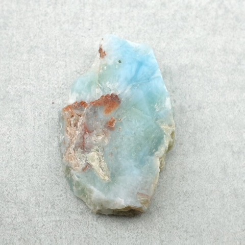 Larimar cięty surowy 26x17 mm nr 298