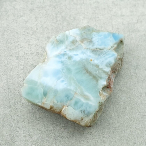 Larimar cięty surowy 27x19 mm nr 232