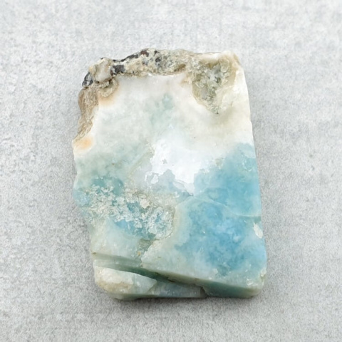 Larimar cięty surowy 28x20 mm nr 277