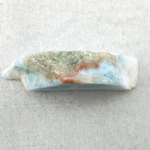 Larimar cięty surowy 35x16 mm nr 266 Larimar cięty surowy 35x16 mm nr 266