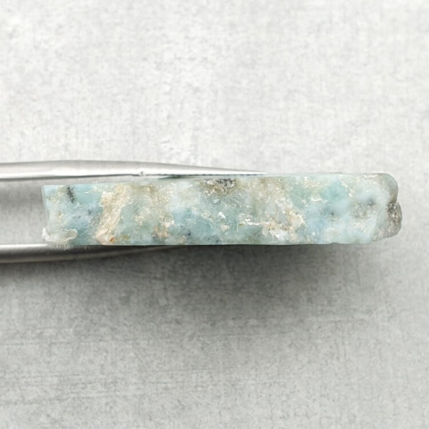 Larimar cięty surowy 36x24 mm nr 214