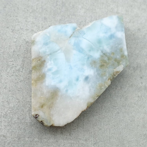 Larimar cięty surowy 36x25 mm nr 227 Larimar cięty surowy 36x25 mm nr 227