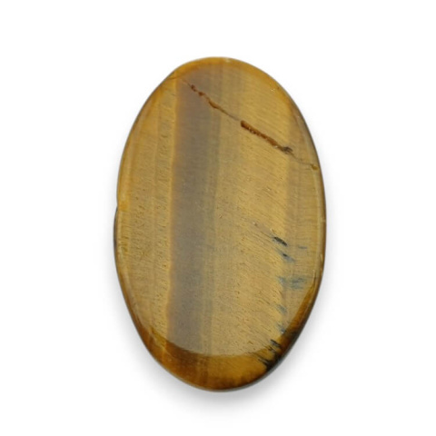 Tygrysie oko kaboszon carving 29x17 mm nr 16