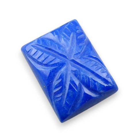 Lapis lazuli kaboszon carving 18x14 mm nr 12 Lapis lazuli kaboszon carving 18x14 mm nr 12
