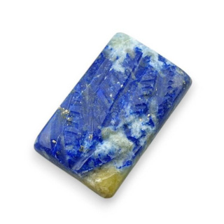 Lapis lazuli kaboszon carving 20x13 mm nr 23