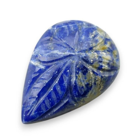 Lapis lazuli kaboszon carving 26x18 mm nr 15 Lapis lazuli kaboszon carving 26x18 mm nr 15