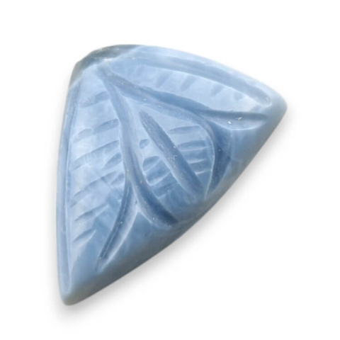 Opal niebieski kaboszon carved 22x16 mm nr 72 Opal niebieski kaboszon carved 22x16 mm nr 72