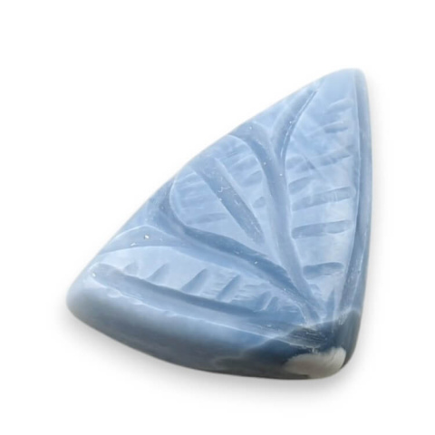 Opal niebieski kaboszon carved 22x16 mm nr 72 Opal niebieski kaboszon carved 22x16 mm nr 72