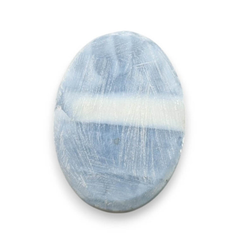 Opal niebieski kaboszon carved 26x18 mm nr 58 Opal niebieski kaboszon carved 26x18 mm nr 58