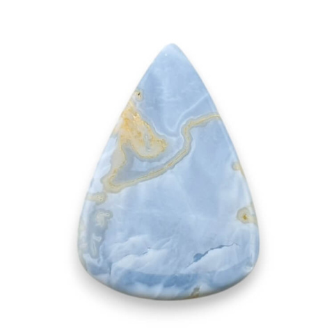Opal niebieski kaboszon carved 29x19 mm nr 31 Opal niebieski kaboszon carved 29x19 mm nr 31