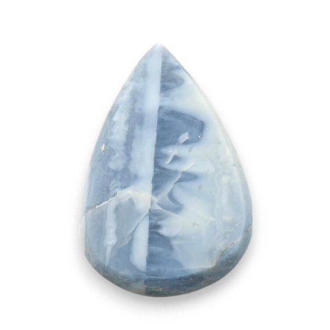 Opal niebieski kaboszon carved 29x19 mm nr 84 Opal niebieski kaboszon carved 29x19 mm nr 84