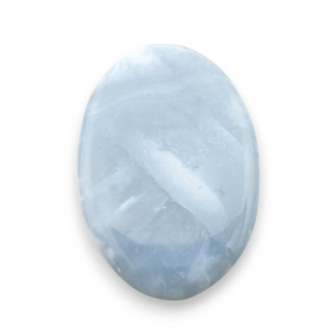 Opal niebieski kaboszon carved 29x20 mm nr 23 Opal niebieski kaboszon carved 29x20 mm nr 23