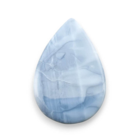 Opal niebieski kaboszon carved 30x19 mm nr 27 Opal niebieski kaboszon carved 30x19 mm nr 27