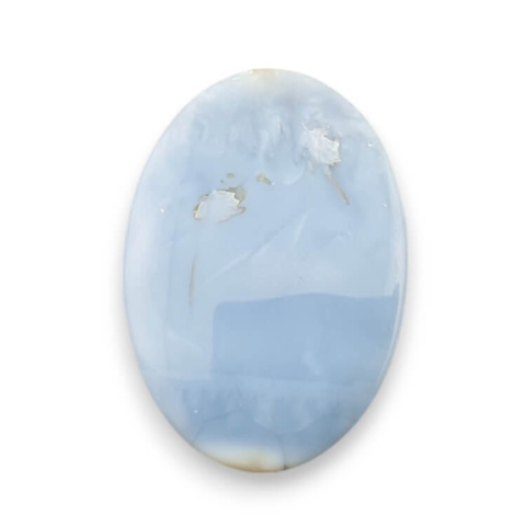 Opal niebieski kaboszon carved 30x21 mm nr 10 Opal niebieski kaboszon carved 30x21 mm nr 10