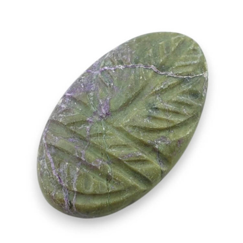 Stichtyt kaboszon carved 29x18 mm nr 21 Stichtyt kaboszon carved 29x18 mm nr 21
