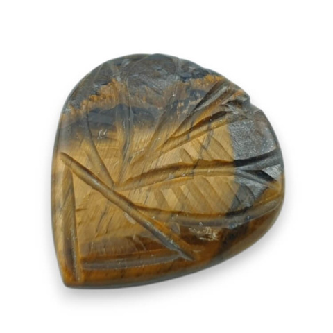 Tygrysie oko kaboszon carved 25x23 mm nr 36 Tygrysie oko kaboszon carved 25x23 mm nr 36