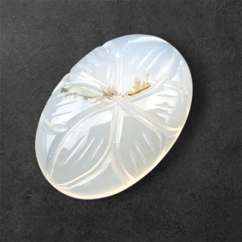 Agat montana kaboszon carved 22x15 mm nr 83 Agat montana kaboszon carved 22x15 mm nr 83