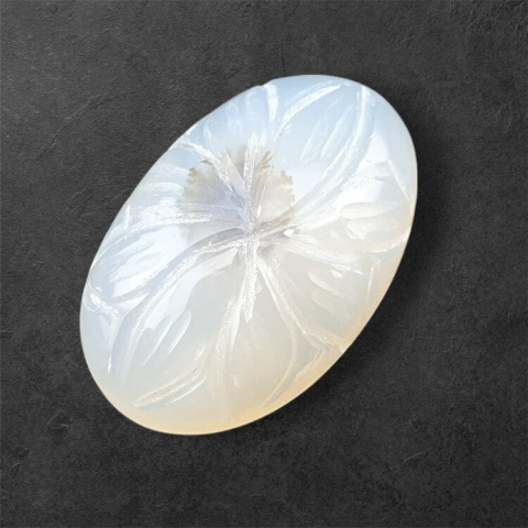 Agat montana kaboszon carved 25x16 mm nr 13 Agat montana kaboszon carved 25x16 mm nr 13