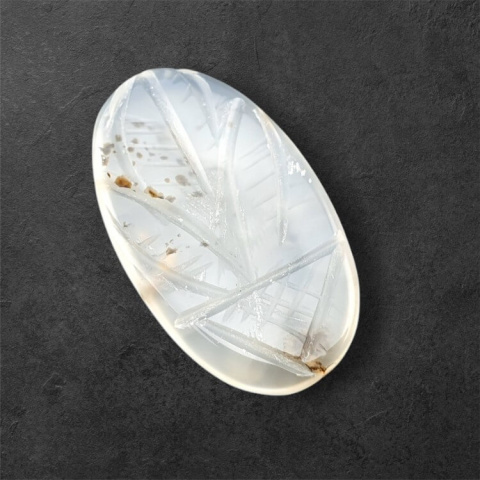 Agat montana kaboszon carving 28x16 mm nr 30 Agat montana kaboszon carving 28x16 mm nr 30