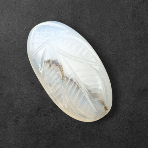 Agat montana kaboszon carved 29x16 mm nr 24 Agat montana kaboszon carved 29x16 mm nr 24